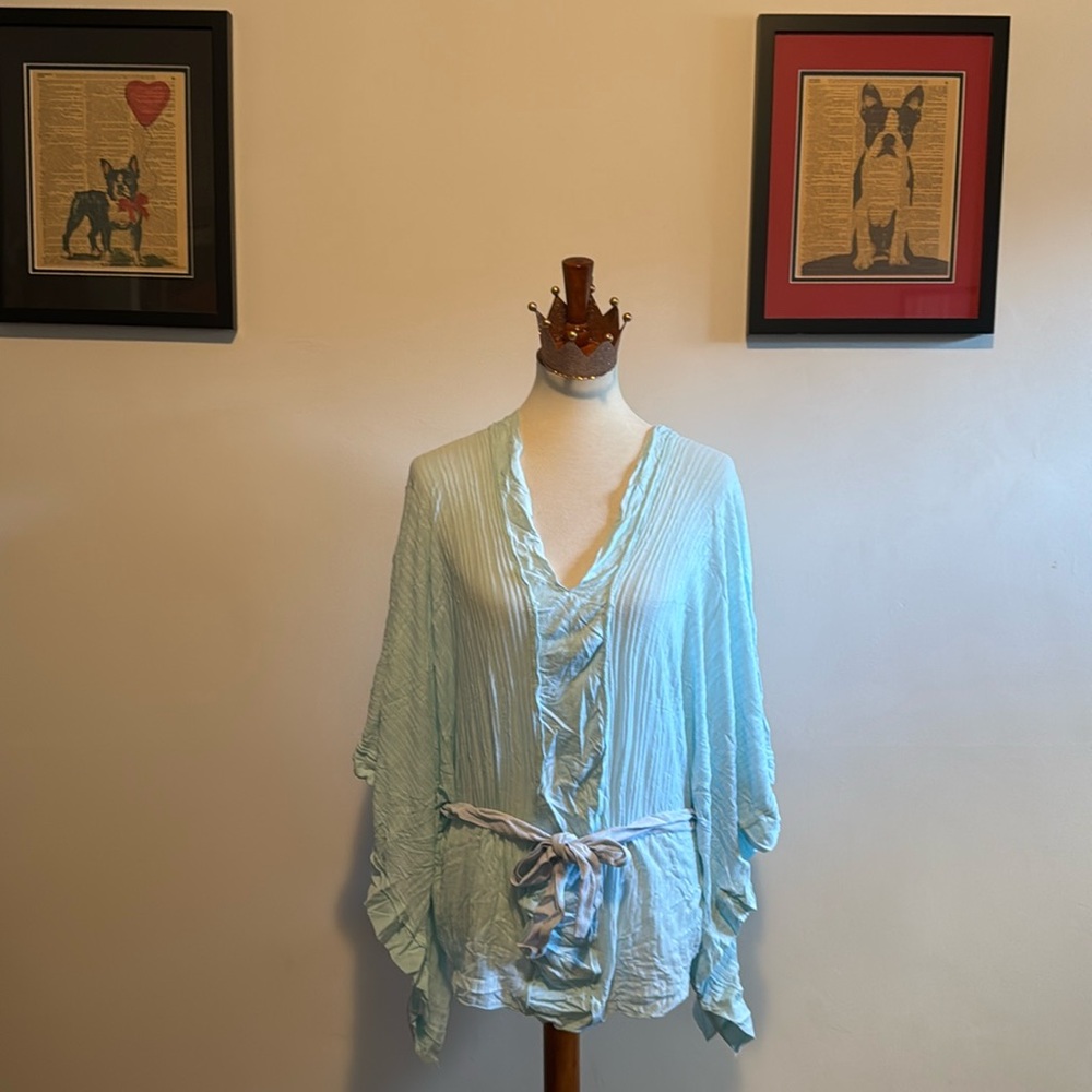 Hardtail Blue Belted Shirt